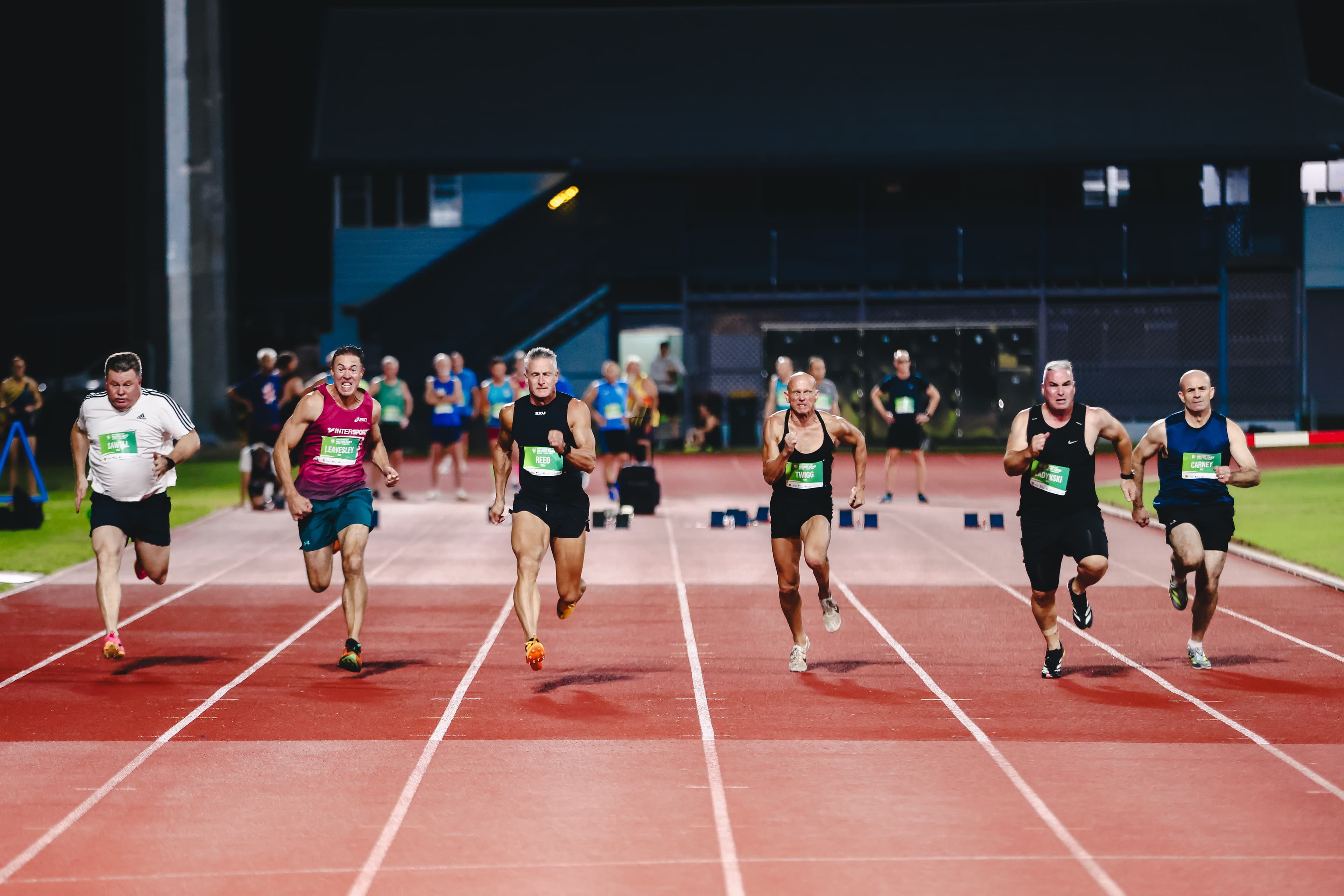 Master athletics event at Barlow Park