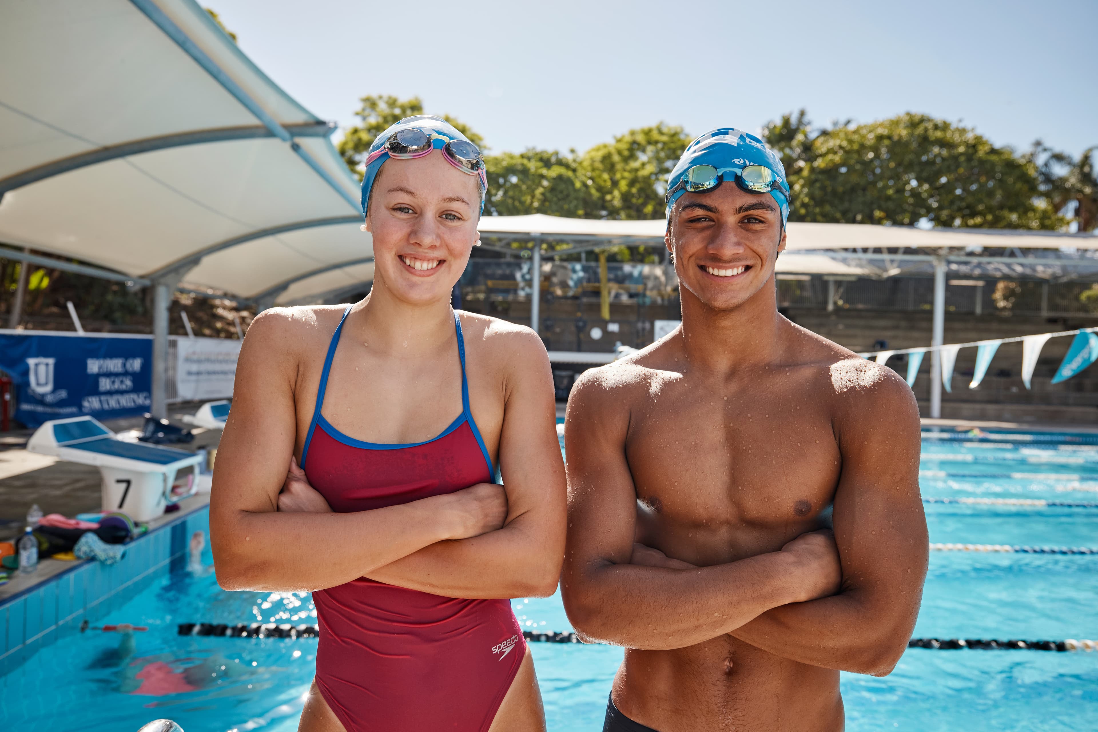 Next generation swimmers at Centenary Pool