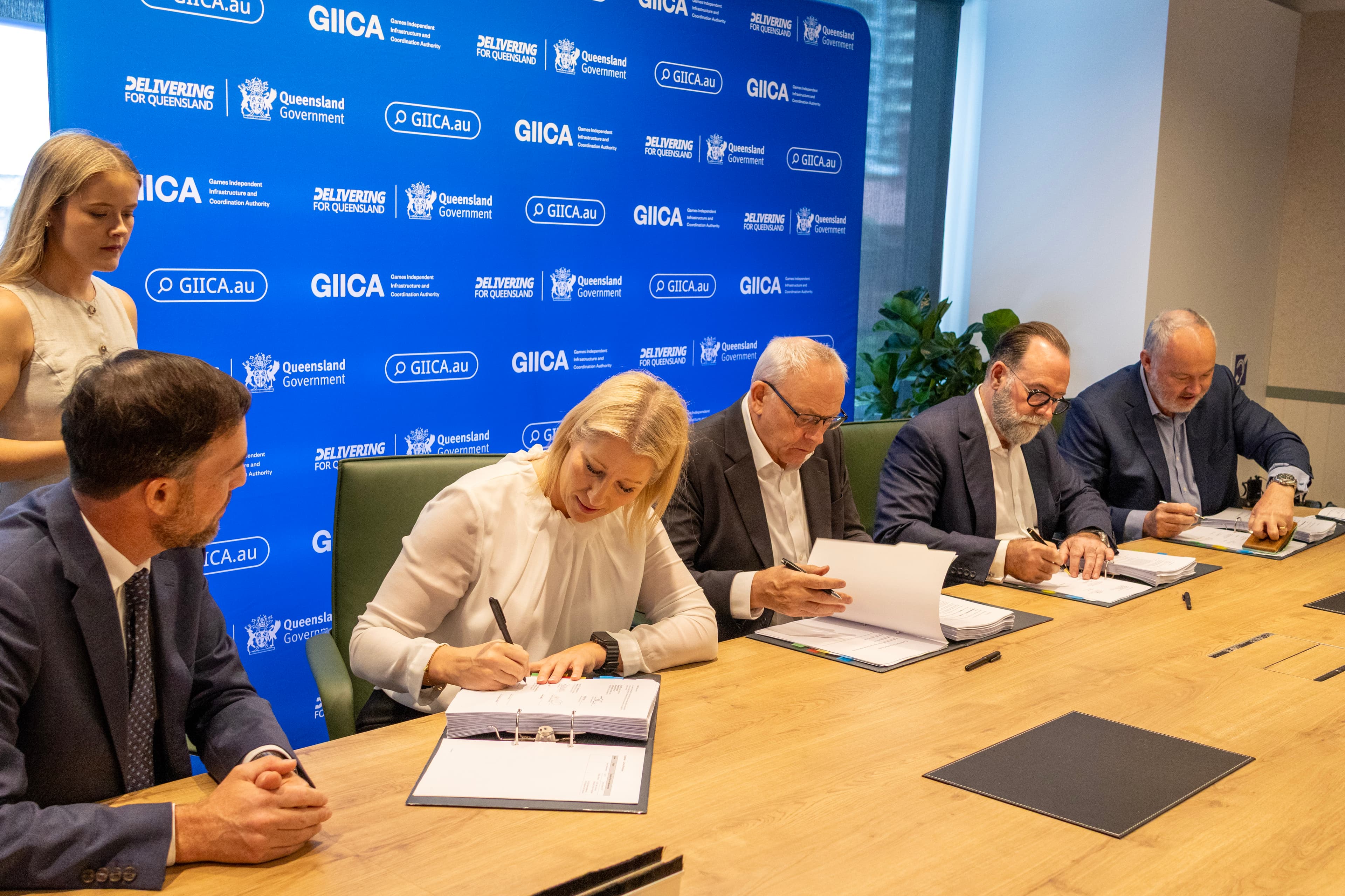 Unite32 and GIICA signing Delivery partner contract