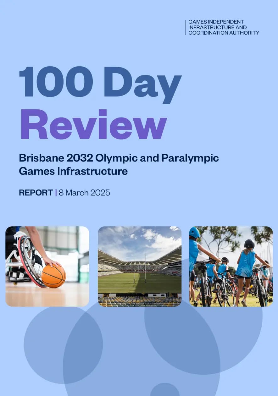 100 Day Review Report cover image