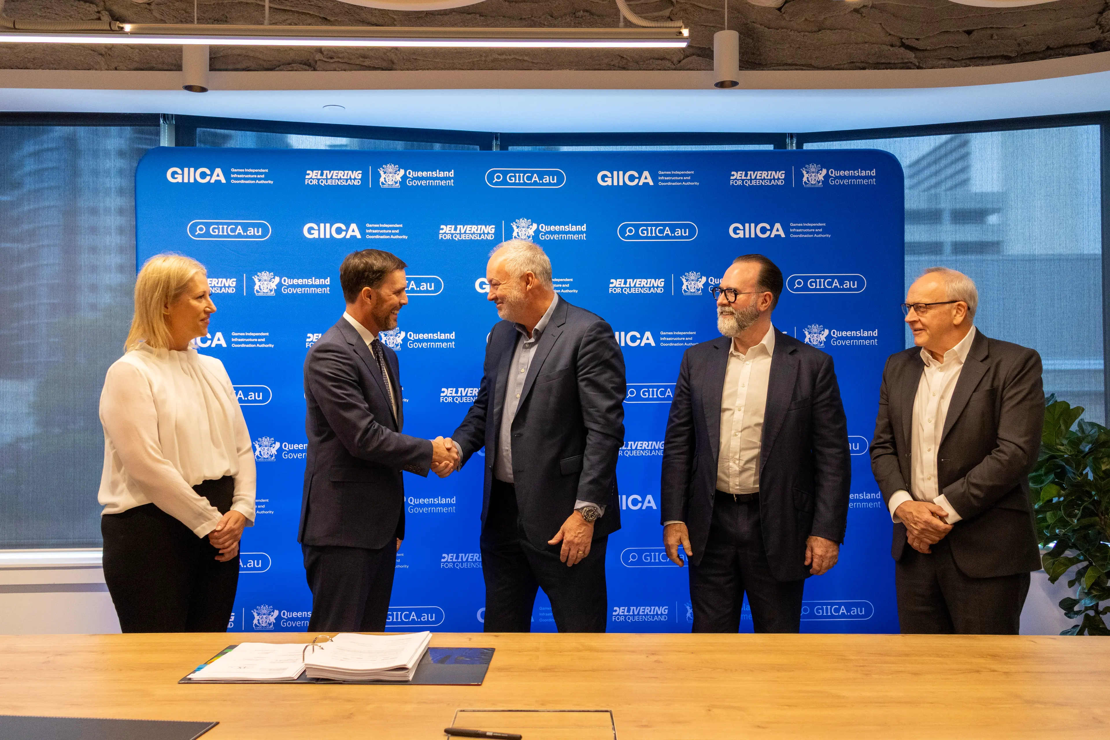 GIICA Delivery Partner Contract Signing