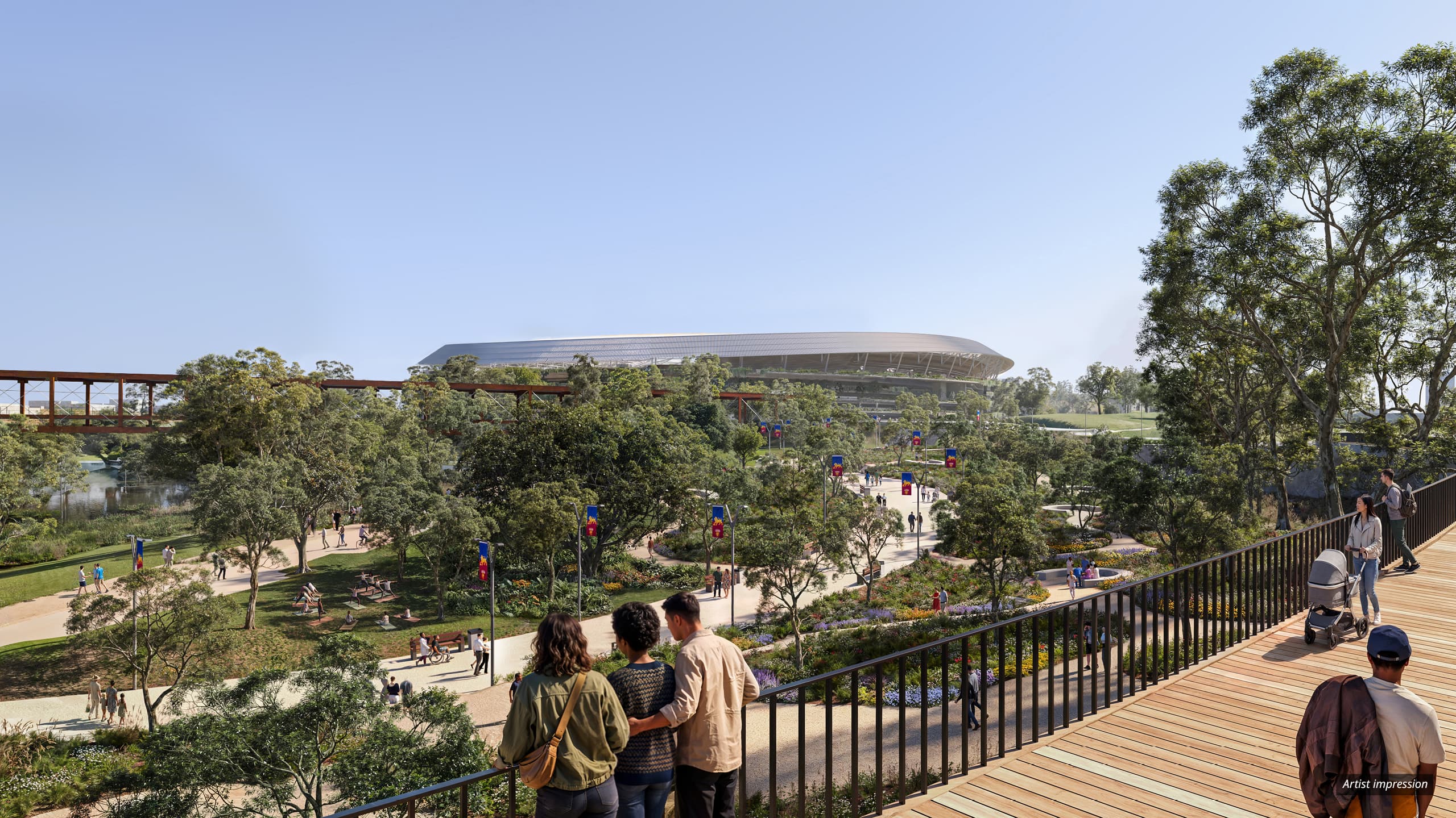 First look at the draft vision for Victoria Park Precinct