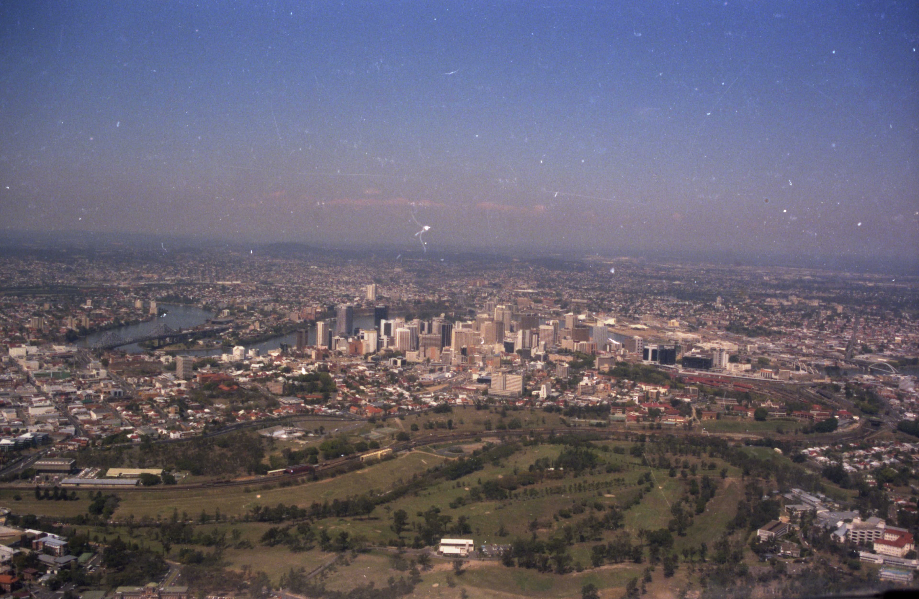 Victoria Park yesterday: From windy place to wedge shots