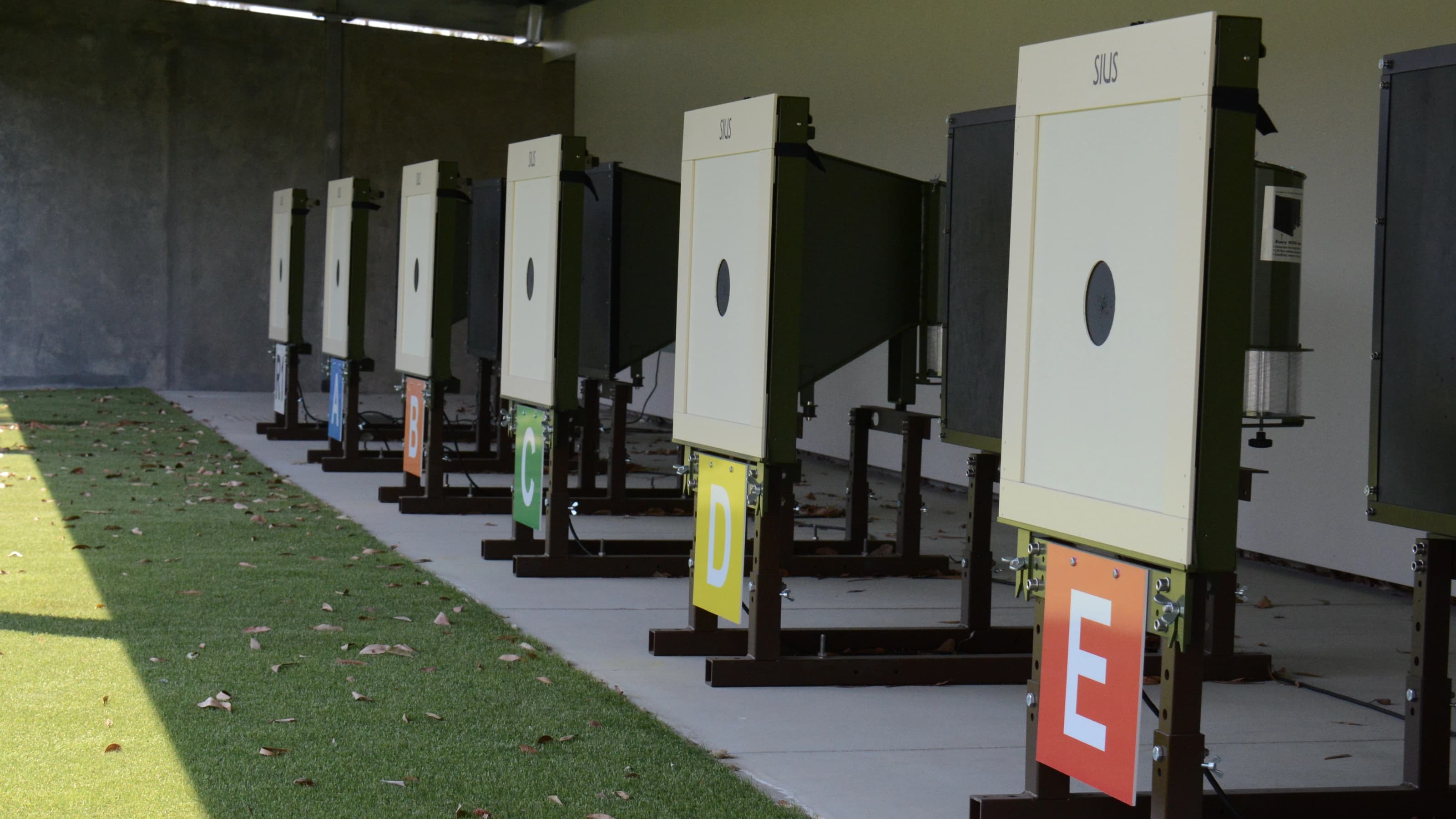 Outdoor shooting targets